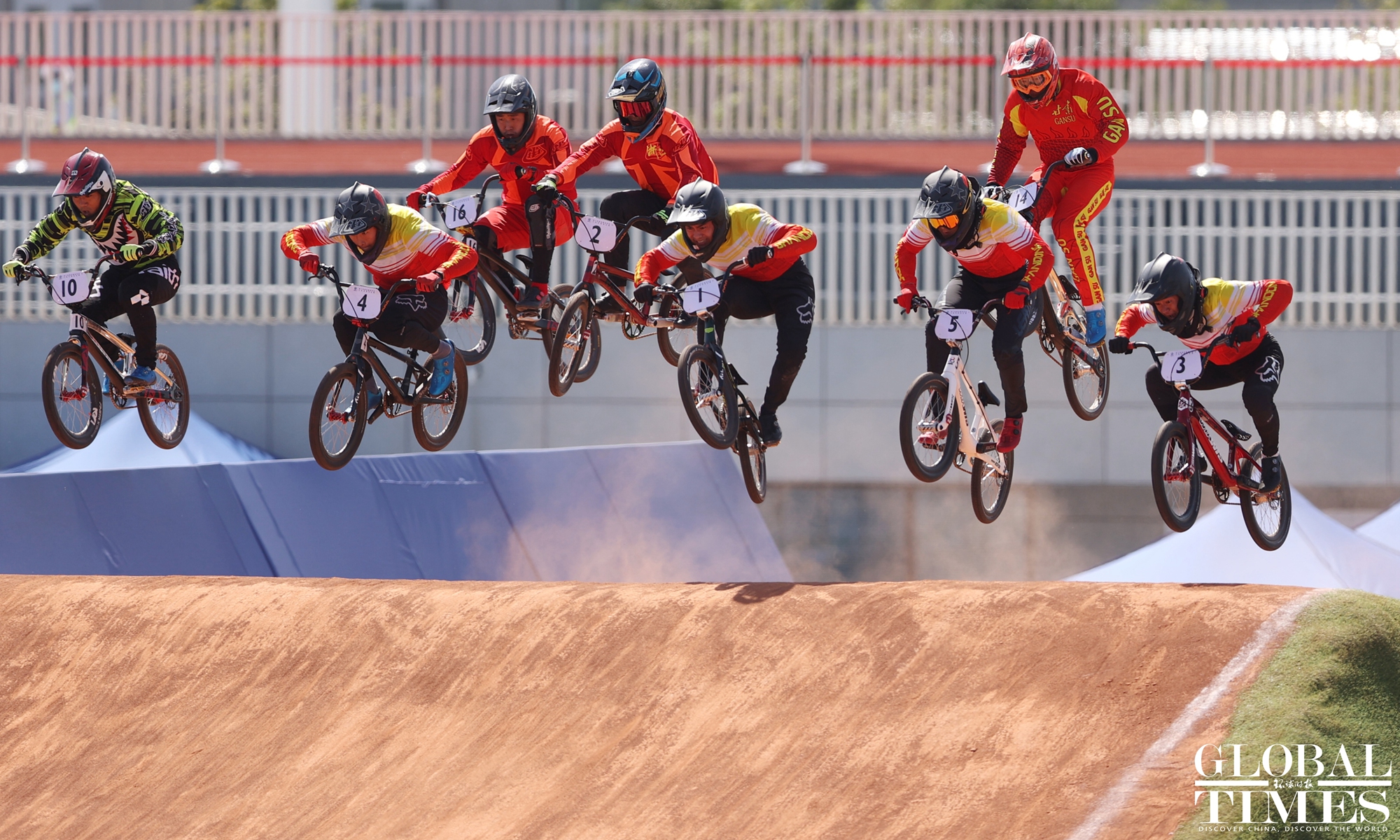 silver medals in men's BMX racing 