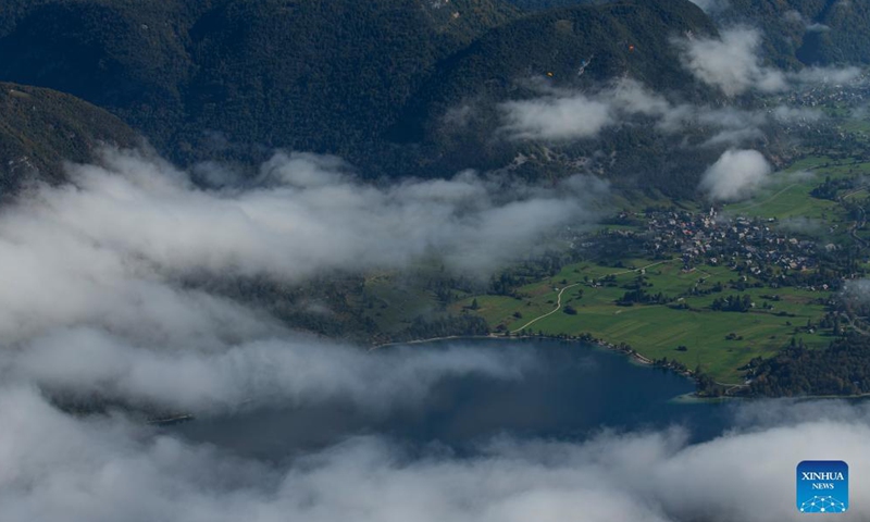 Photo taken on Sept. 28, 2021 shows a view of the Lake Bohinj in Triglav National Park, Slovenia.Photo:Xinhua