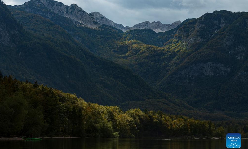 Photo taken on Sept. 28, 2021 shows a view of the Lake Bohinj in Triglav National Park, Slovenia.Photo:Xinhua