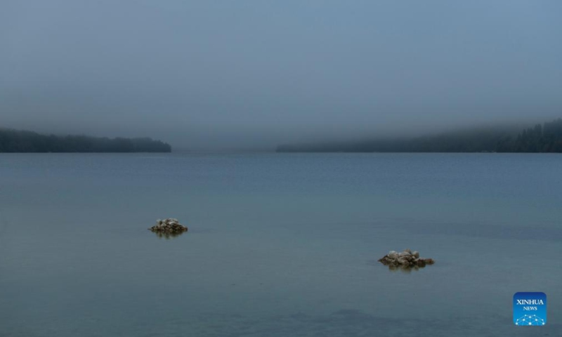 Photo taken on Sept. 28, 2021 shows a view of the Lake Bohinj in Triglav National Park, Slovenia.Photo:Xinhua