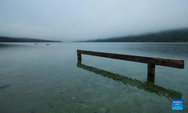 Photo taken on Sept. 28, 2021 shows a view of the Lake Bohinj in Triglav National Park, Slovenia.Photo:Xinhua