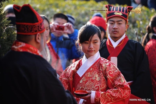 Sacrificial rite held to mark winter solstice day - Global Times