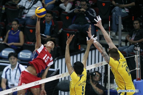 Chinese Taipei beats Iraq 3-0 in Asian Men's Club Volleyball ...