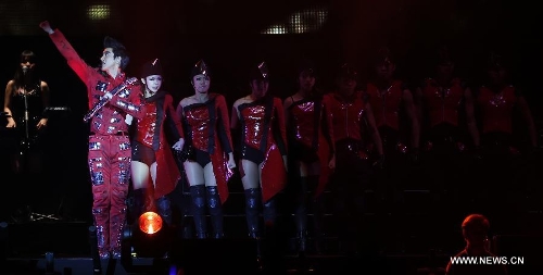 Leehom Wang holds concert in London - Global Times