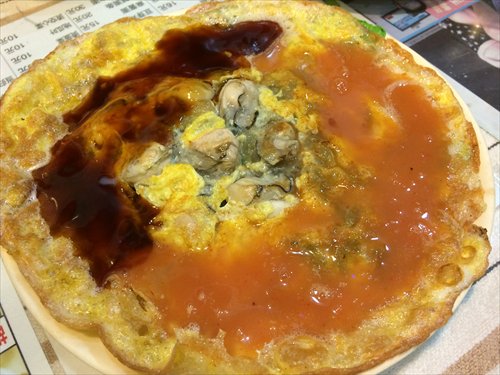 oyster omelet
