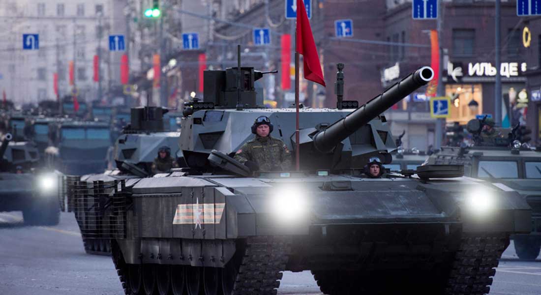 the new armata t-14 tank will also appear in the parade.