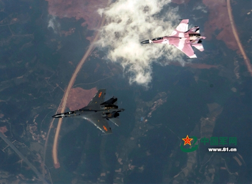China's Su-30 fighters - Global Times