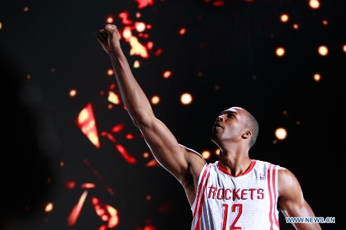 Players pose for photo shoot on Houston Rockets Media Day - Global Times