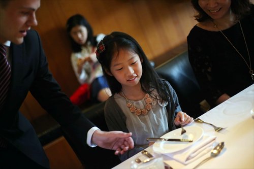 Wealthy Chinese Children Take Class To Learn Western Table Manners Global Times