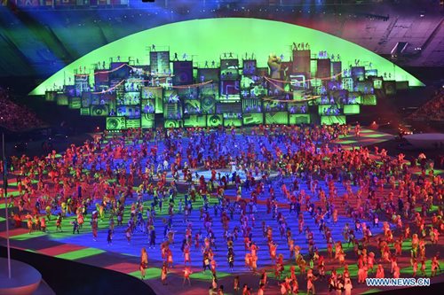 Opening ceremony of 2016 Olympic Games held in Rio - Global Times