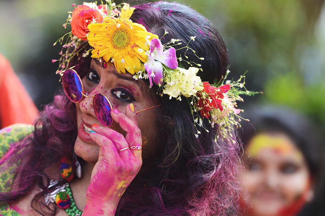 color and camaraderie abound at indian holi festivities