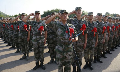 Photos: Veterans of PLA Hong Kong Garrison head back home - Global Times