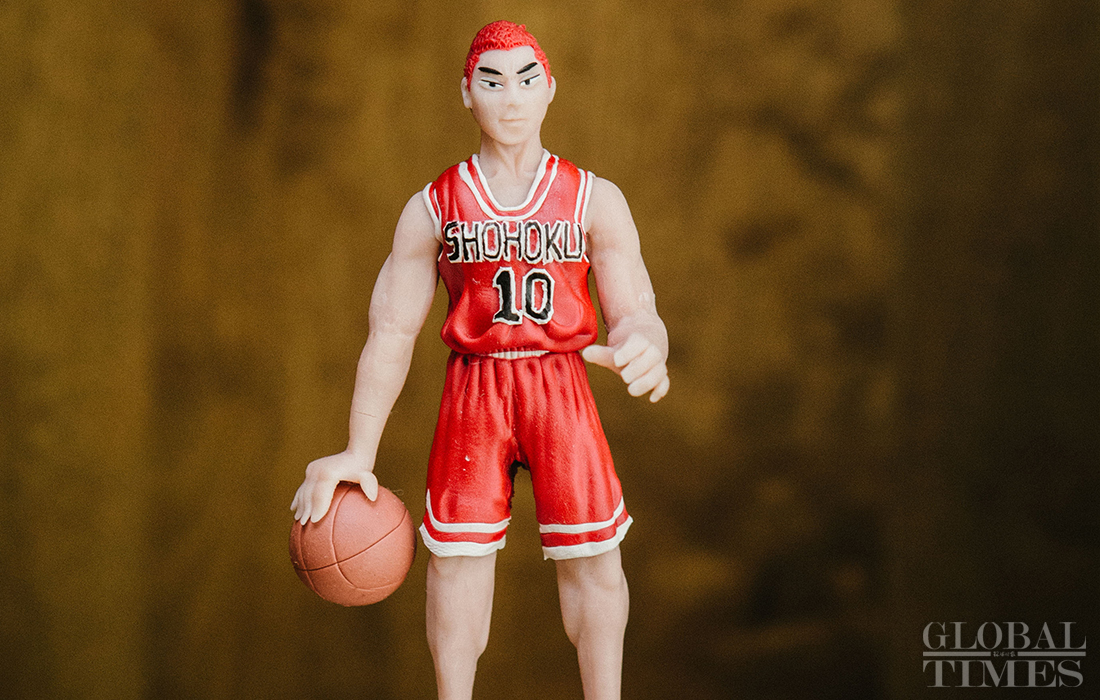 the picture shows a dough sculpture produced by lang jiaziyu