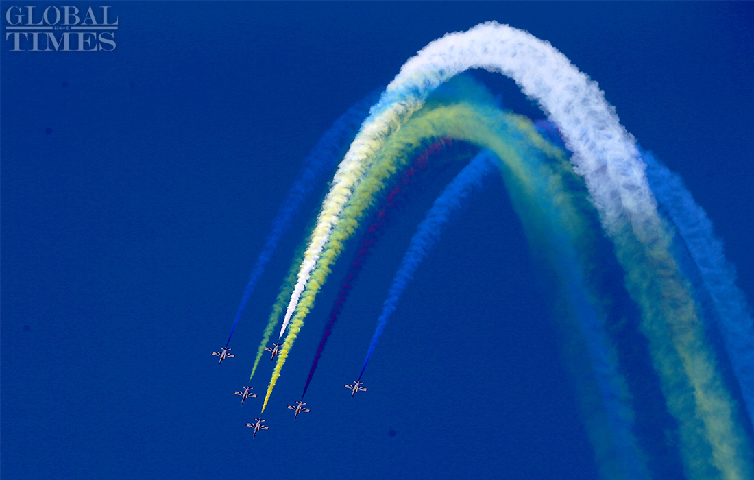 air show in jilin welcomes pla aviation university freshmen