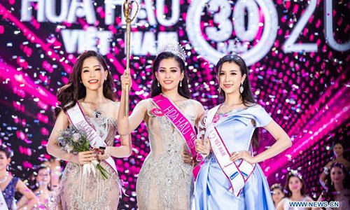 University freshwoman crowned Miss Vietnam - Global Times