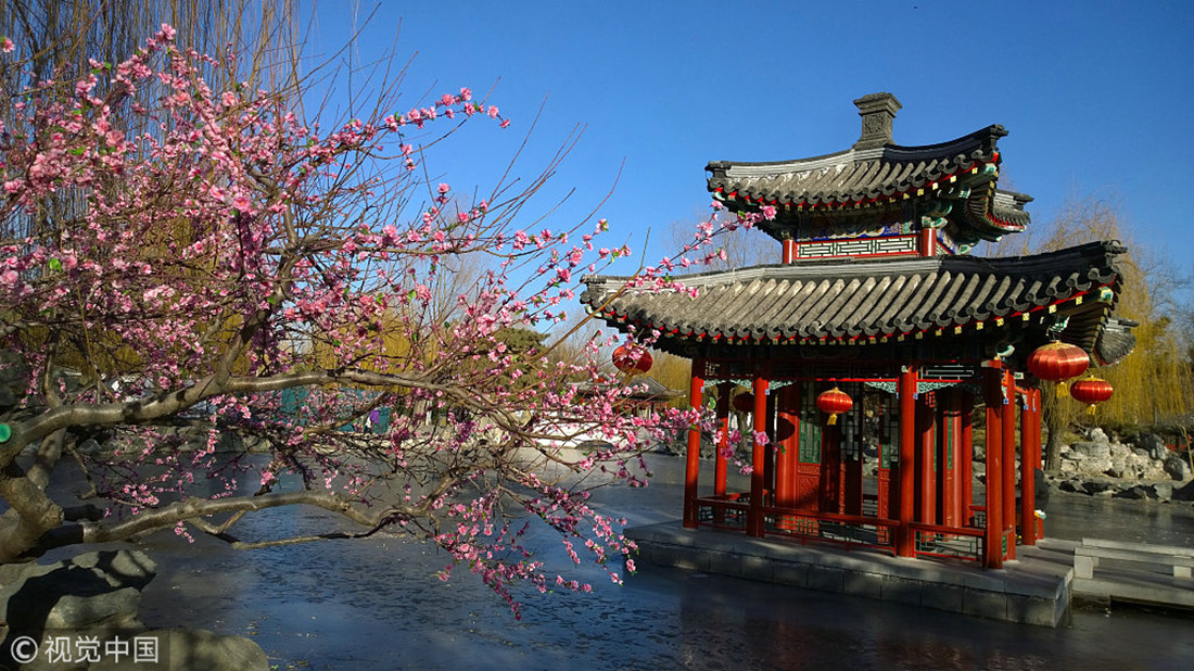 Artificial flowers embellish Beijing’s Grand View Garden Global Times