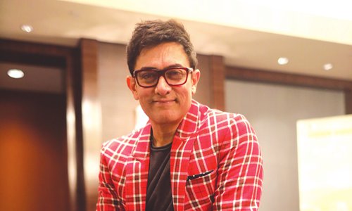 Aamir Khan Photo: Li Hao/GT