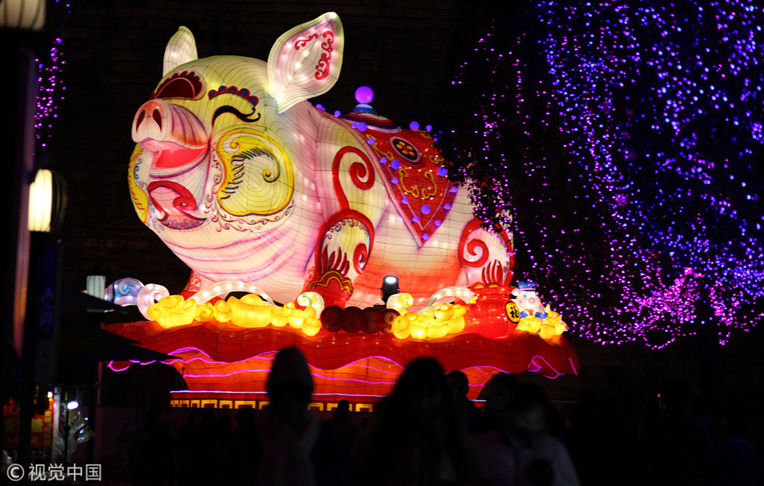 Nanjing Confucius Temple lights up ahead of lantern festival - Global Times