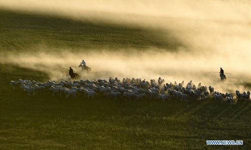 Uurga Horse lassoing in north China's Inner Mongolia - Global Times