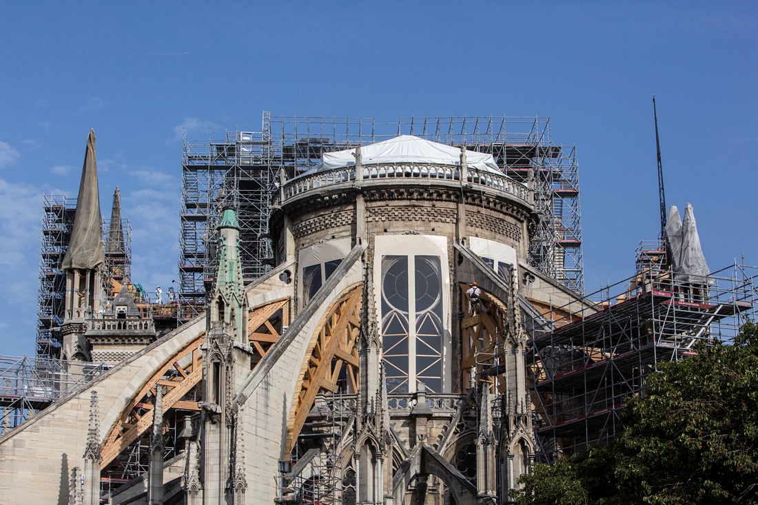 A glance at the restoration of the Notre-Dame de Paris Cathedral in