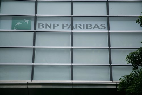 BNP Paribas branch in Shanghai. Photo: VCG