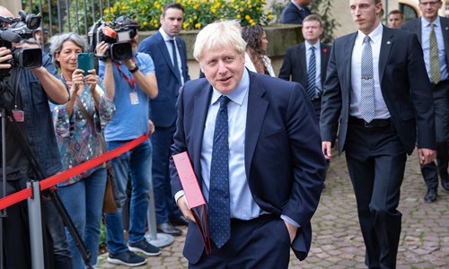 British Prime Minister Boris Johnson  Photo: VCG