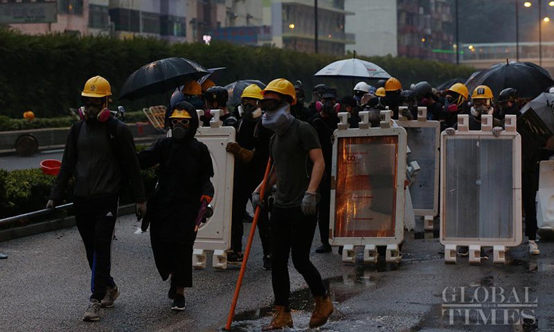 Hoylake Riots Over 1,500 rioters arrested in violent clashes: HK police - Global Times