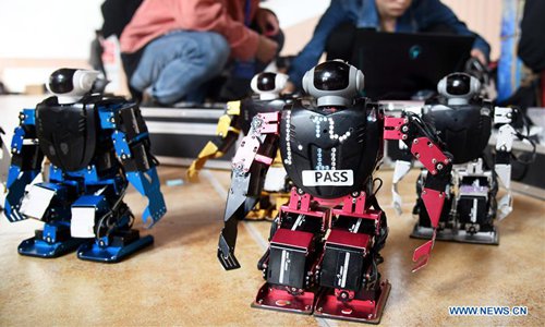 National smart robot competition held in Qingdao - Global Times