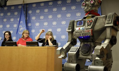 Campaign urges int'l community to stop developing "killer robots ...
