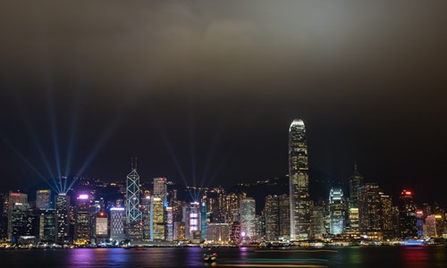 Hong Kong night view Photo: Courtesy of Hong Kong Tourism Board