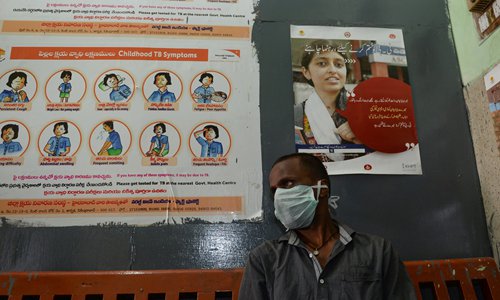 A patient waits to meet a doctor in the tuberculosis (TB) department of the government-run Osmania General Hospital in Hyderabad, India on Wednesday. Scientists said Tuesday they are closing in on a vaccine for tuberculosis, the world's deadliest infectious disease that claimed some 1.5 million lives last year. Photo: AFP