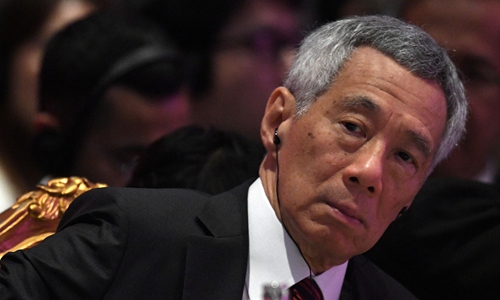 Singapore's Prime Minister Lee Hsien Loong attends the 22nd ASEAN Plus Three Summit in Bangkok, Thailand, November 4, 2019. Photo: VCG