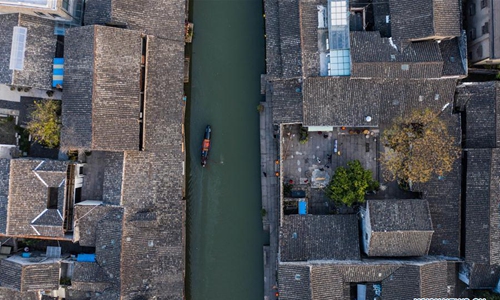Anchang ancient town in China's Zhejiang attracts lots of tourists ...