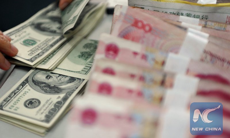 Currency/Dollar/Yuan Photo: Xinhua