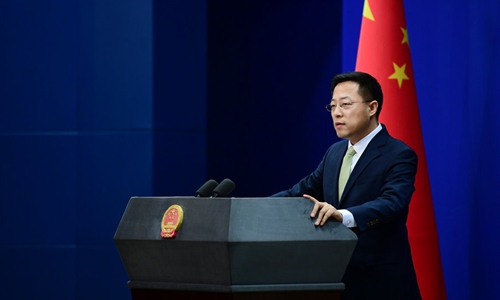 Zhao Lijian, spokesperson of the Chinese Foreign Ministry