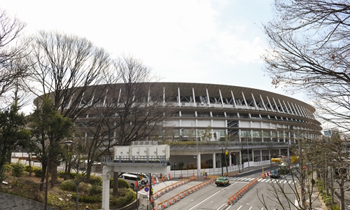 The New National Stadium, the main venue for the 2020 Tokyo Olympics Photo: VCG