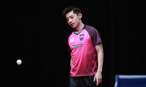 Zhang Jike Photo: Courtesy of SECA