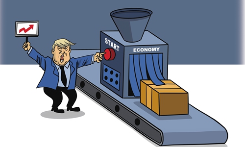 Premature For Trump To Restart The Us Economy Global Times