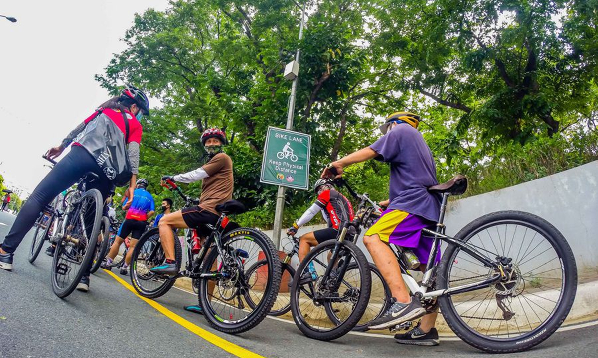 Annual World Bicycle Day marked in Manila, the Philippines Global Times