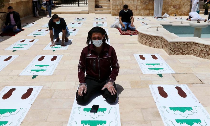 People Perform Friday Prayer With COVID 19 Prevention Measures In Amman 