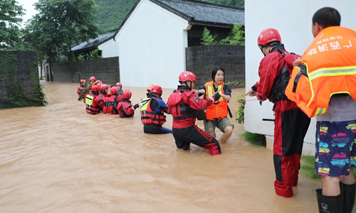 Southern and eastern China hit by severe floods, emergency response raised  to level III - Global Times