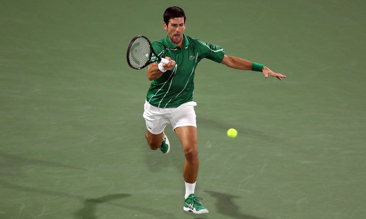 Novak Djokovic  Photo: AFP