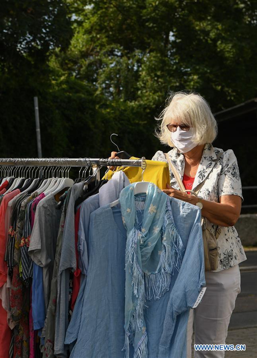 Flea Market reopens in Frankfurt, Germany Global Times