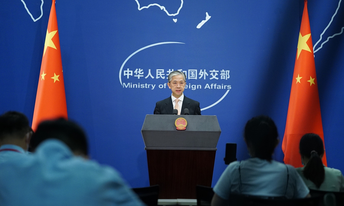 Wang Wenbin, spokesperson of China's Foreign Ministry Photo: VCG