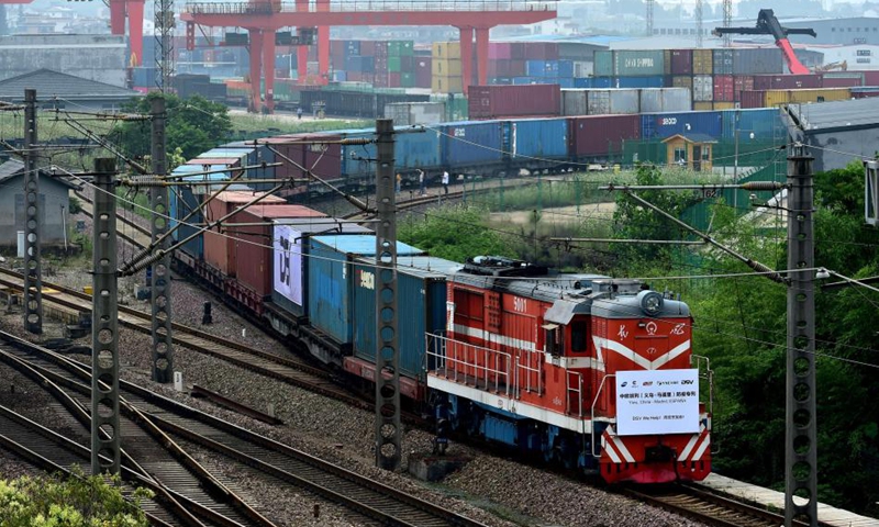 China-Europe freight trains up 68 pct in July - Global Times