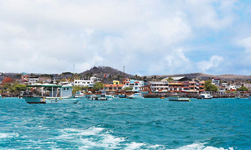 Puerto Baquerizo Moreno is one of the most populated ports in the Galápagos Islands, Ecuador. Photo: CFP