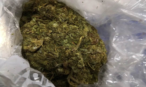 Guangzhou Customs seized 200 grams of cannabis in a case involving concealed drugs smuggled through an express channel. Photo: Courtesy of Guangzhou Customs


