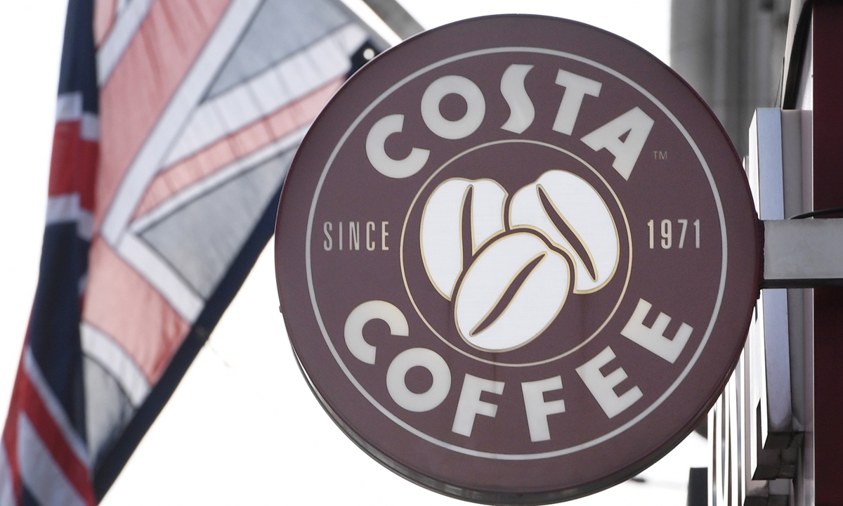 UK coffee chain Costa closes 10 of its stores in Chinese mainland