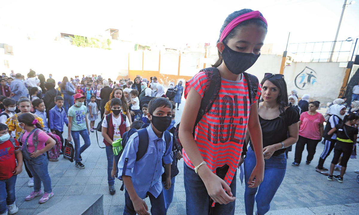 Time For School In Syria Global Times