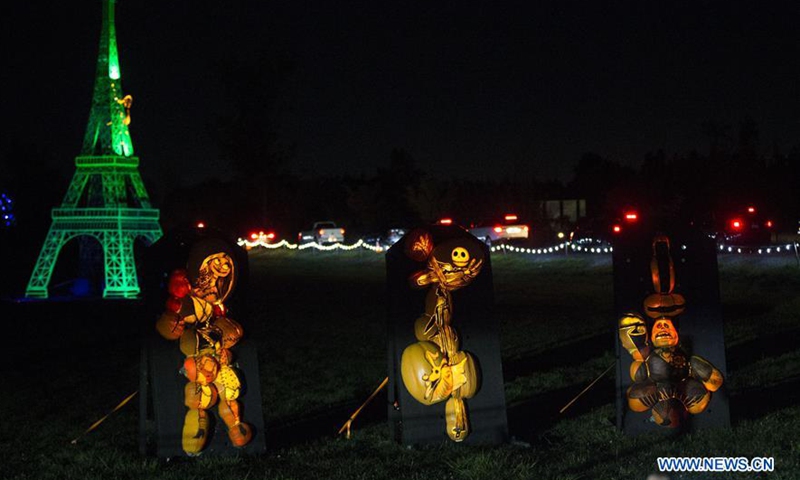 2020 Pumpkins After Dark drive-thru event held in Milton, Canada ...